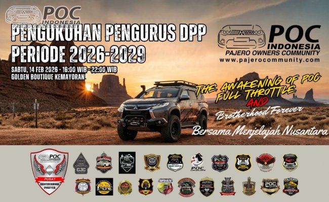 Pengukuhan Pengurus DPP Periode 2026-2029